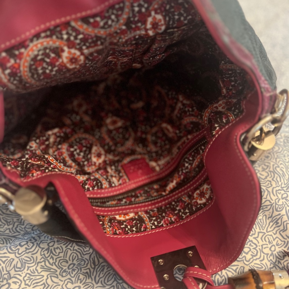 Gucci RARE LIMITED Indy Leather Python Tassel Hobo Large Bag - Picture 5 of 7